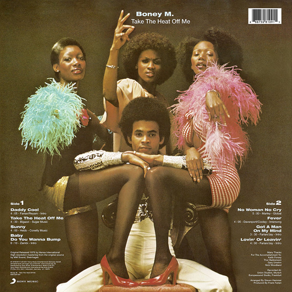 <b>Boney M. - Take The Heat Off Me</b> <br>Sony Music - 88875081091 — изображение 2